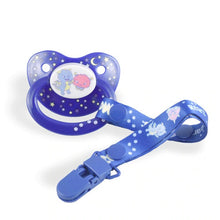 Load image into Gallery viewer, Rearz Monsters Pacifier and Clip 2 Pack Blue
