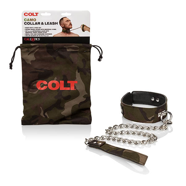 Colt Camo Collar & Leash - Neck Restraint