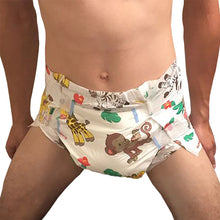 Load image into Gallery viewer, Rearz Safari Adult Diaper - 12 Pack
